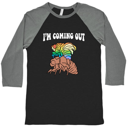 I'm Coming Out  Baseball Tee