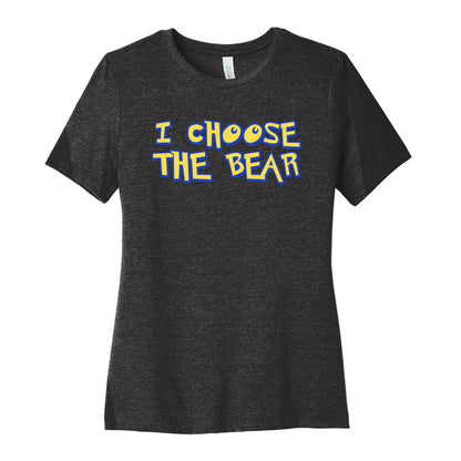 I Choose The Bear (90s Parody) Women's Cotton Tee