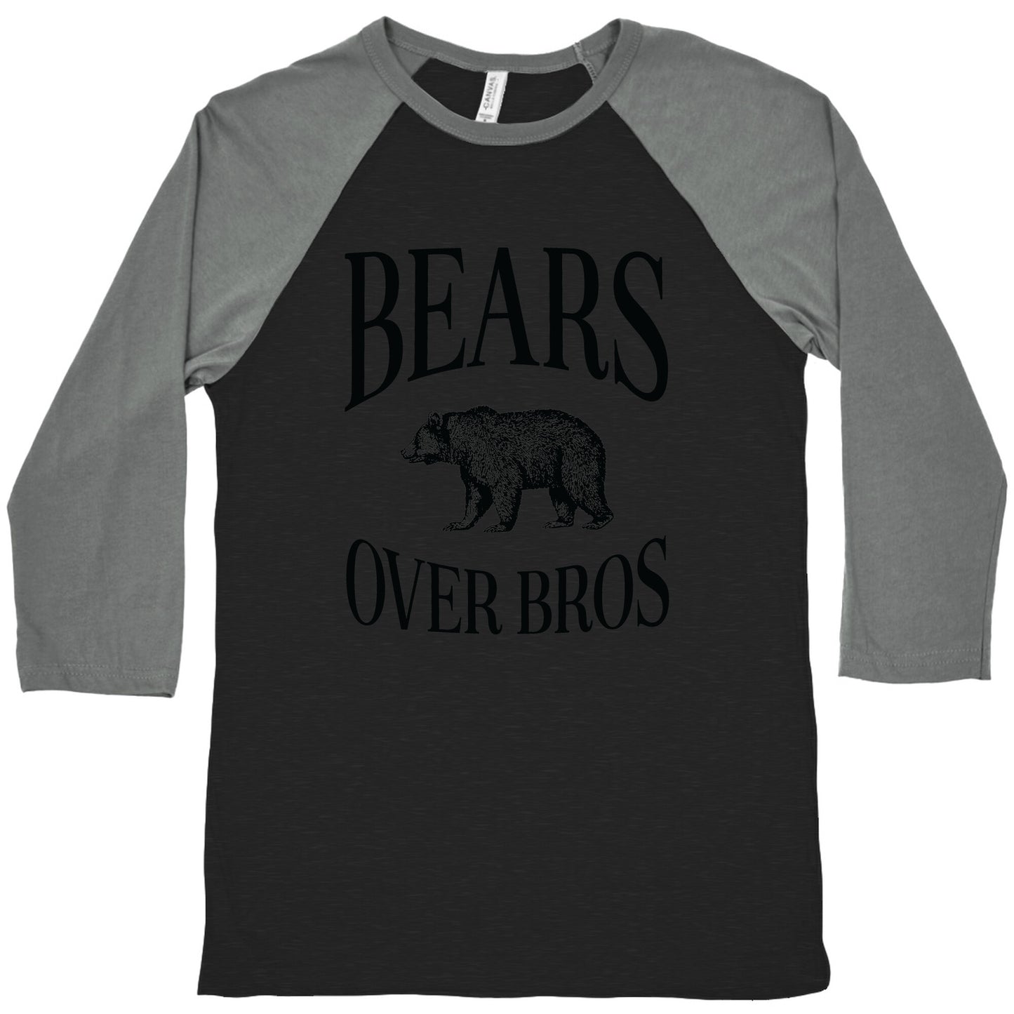 Bears Over Bros Baseball Tee