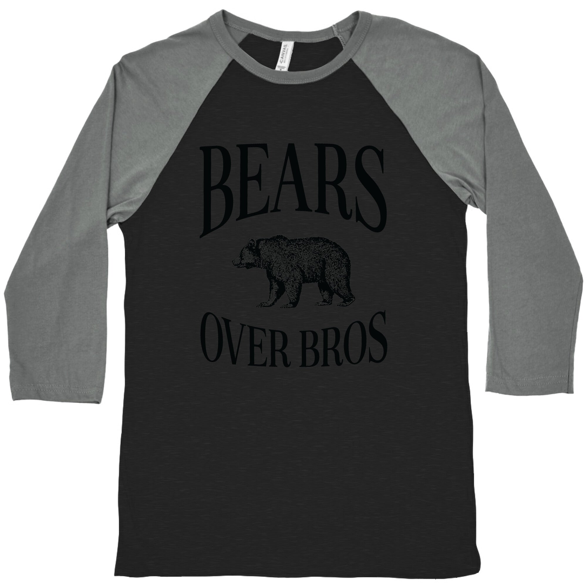 Bears Over Bros Baseball Tee