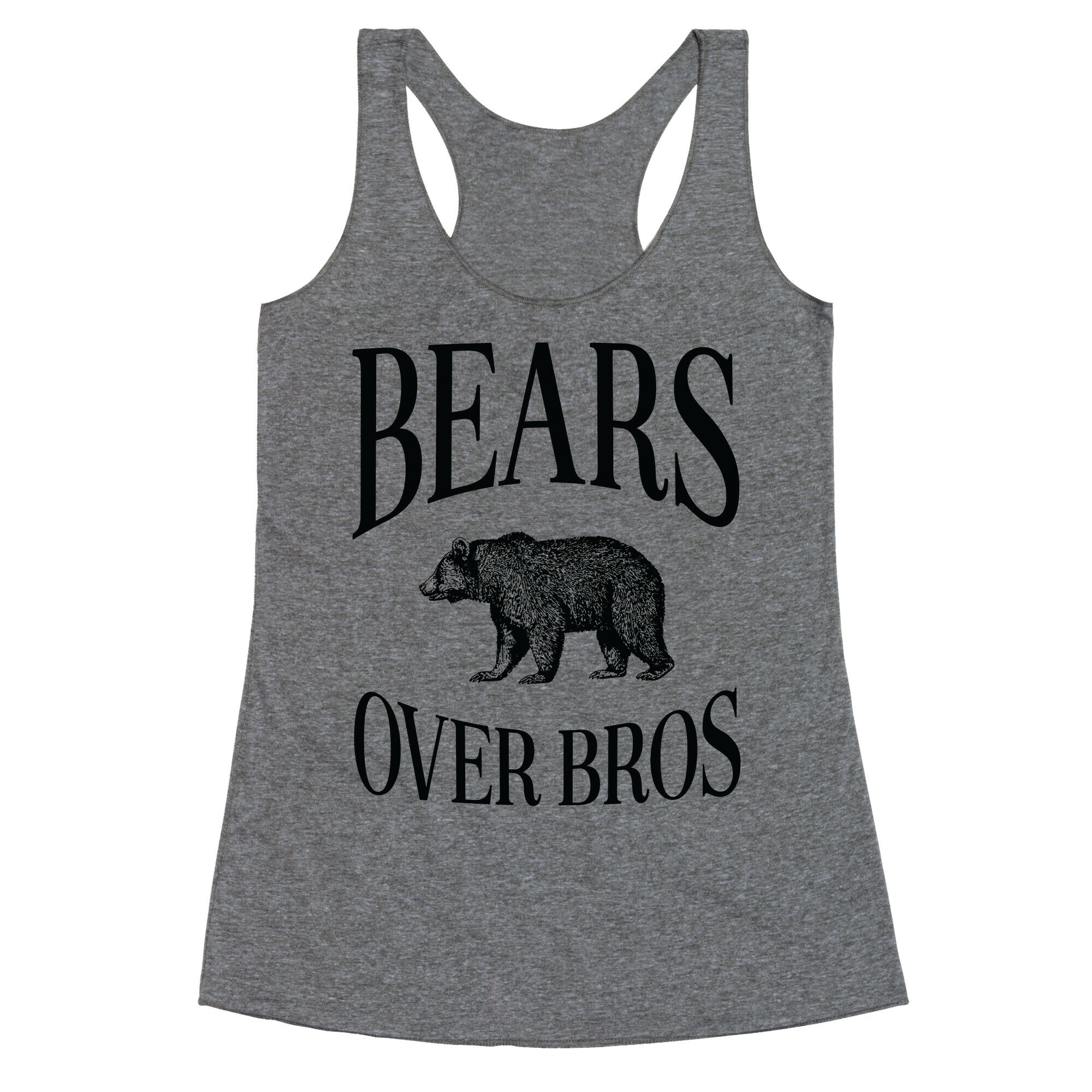 Bears Over Bros Racerback Tank
