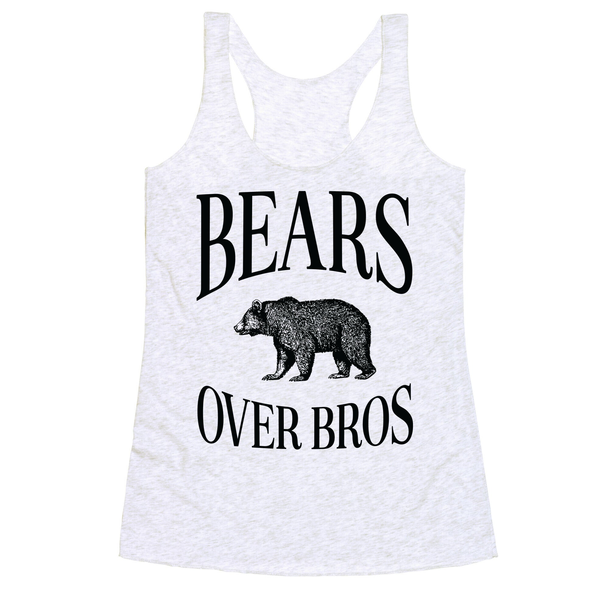 Bears Over Bros Racerback Tank