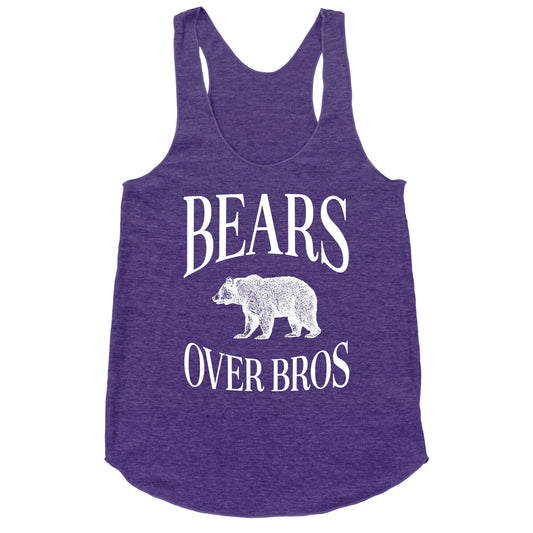 Bears Over Bros Racerback Tank