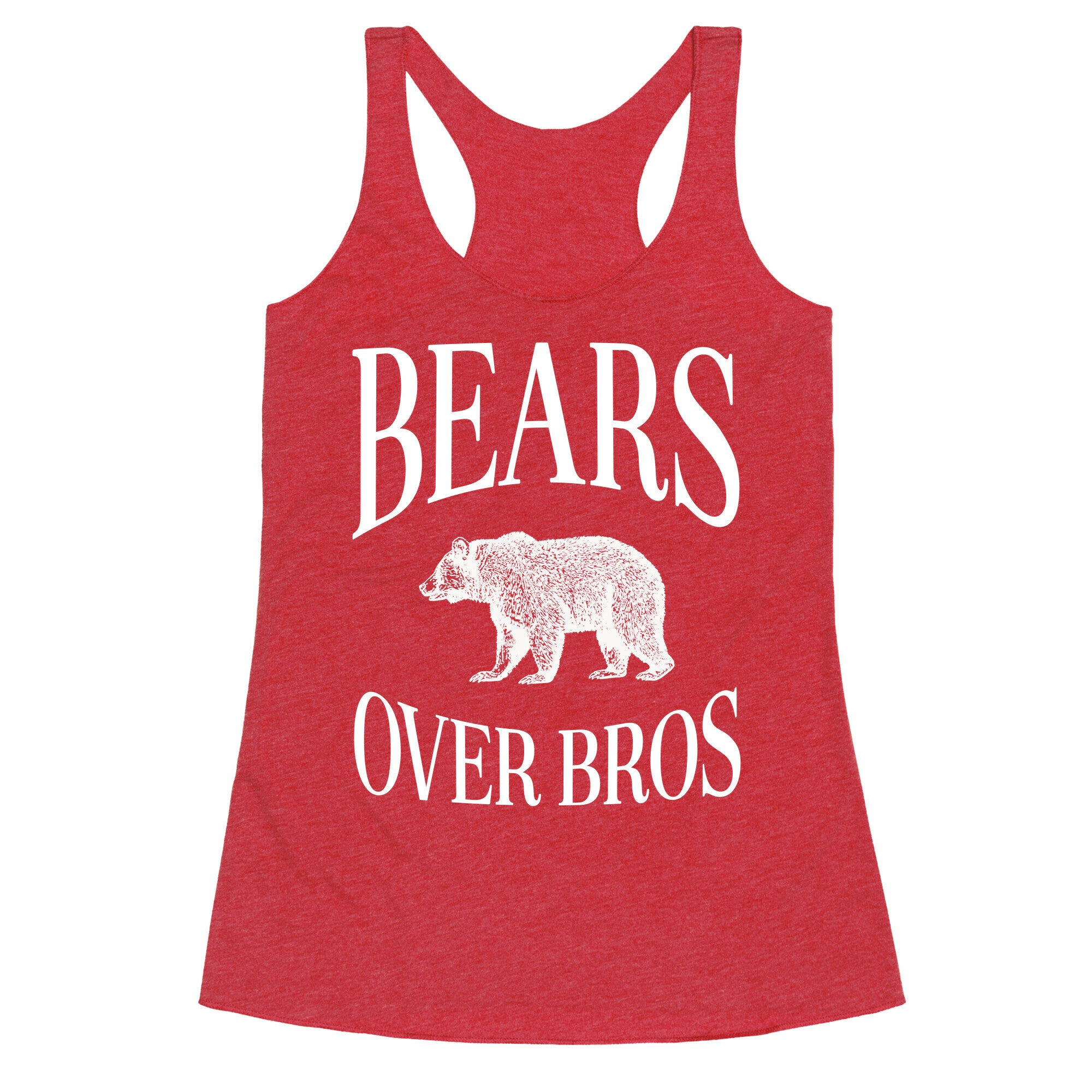 Bears Over Bros Racerback Tank