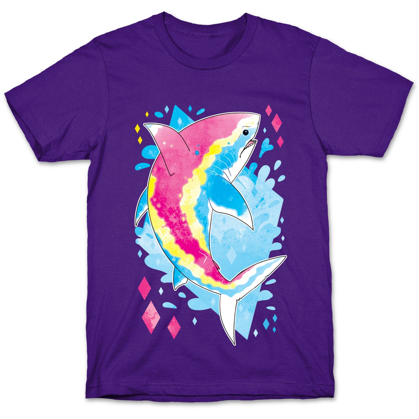 Pride Sharks: Pan T-Shirt