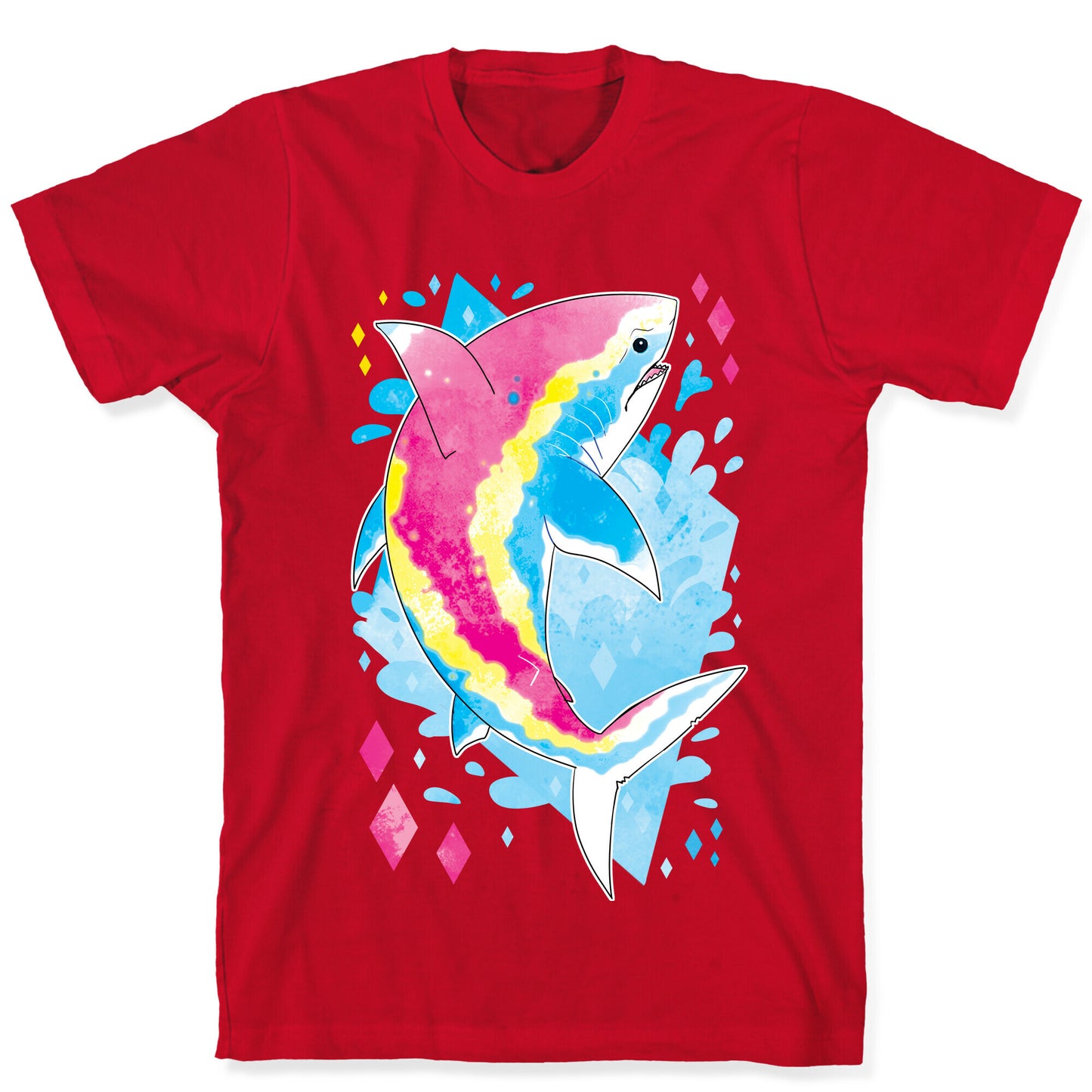 Pride Sharks: Pan T-Shirt