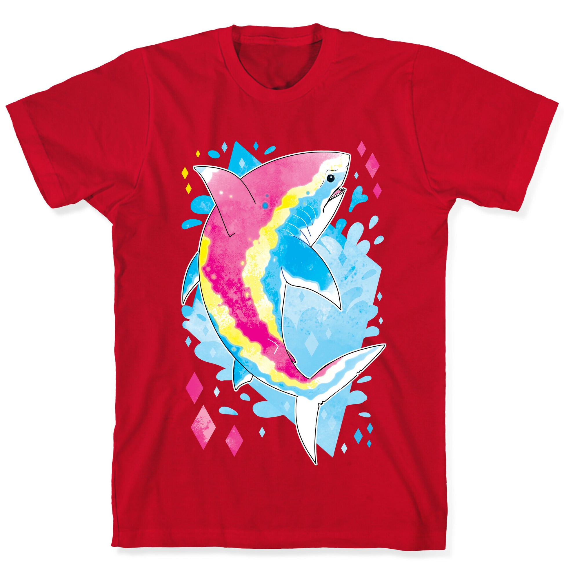 Pride Sharks: Pan T-Shirt