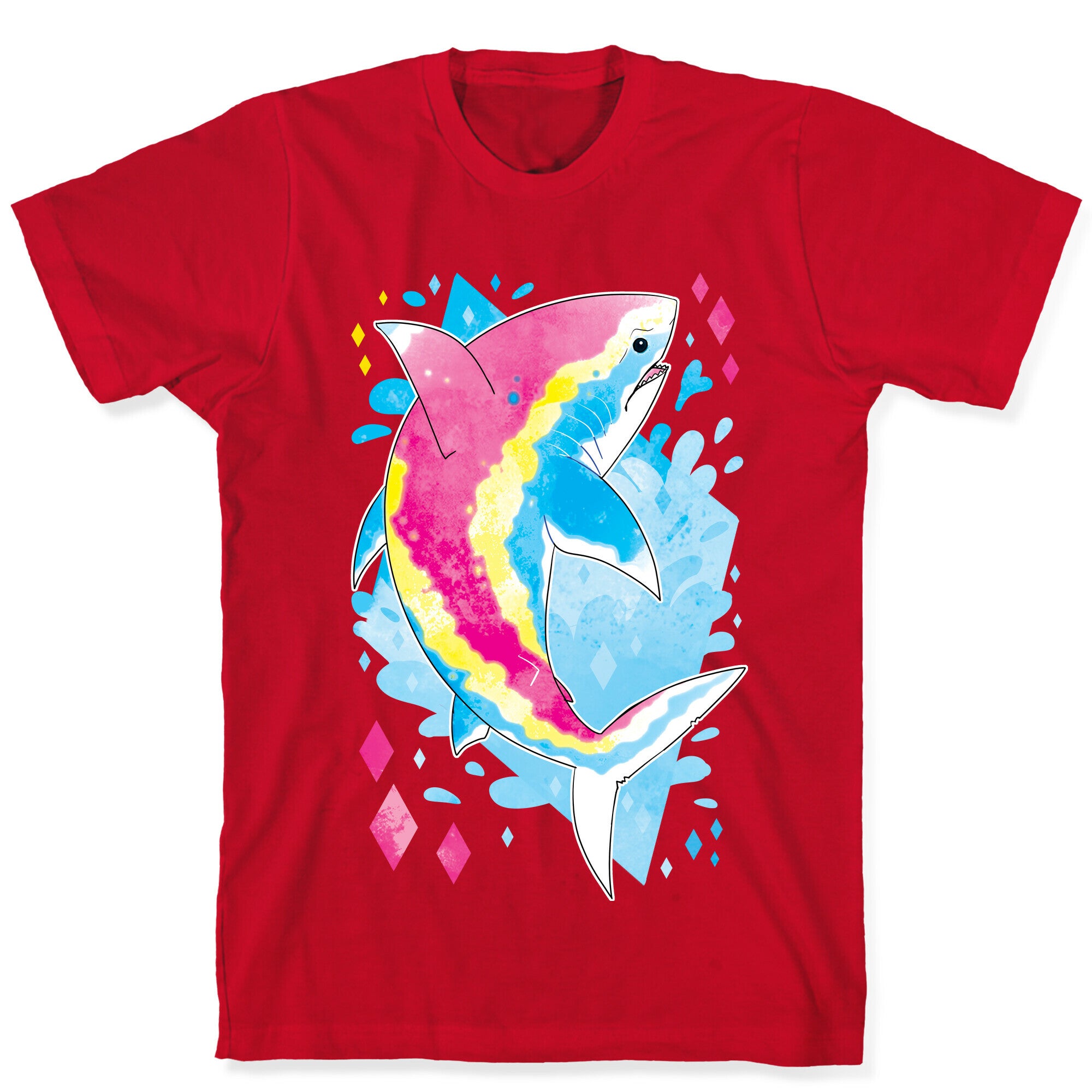 Pride Sharks: Pan T-Shirt