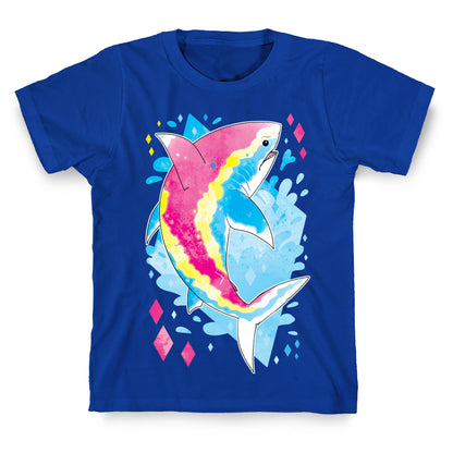 Pride Sharks: Pan T-Shirt