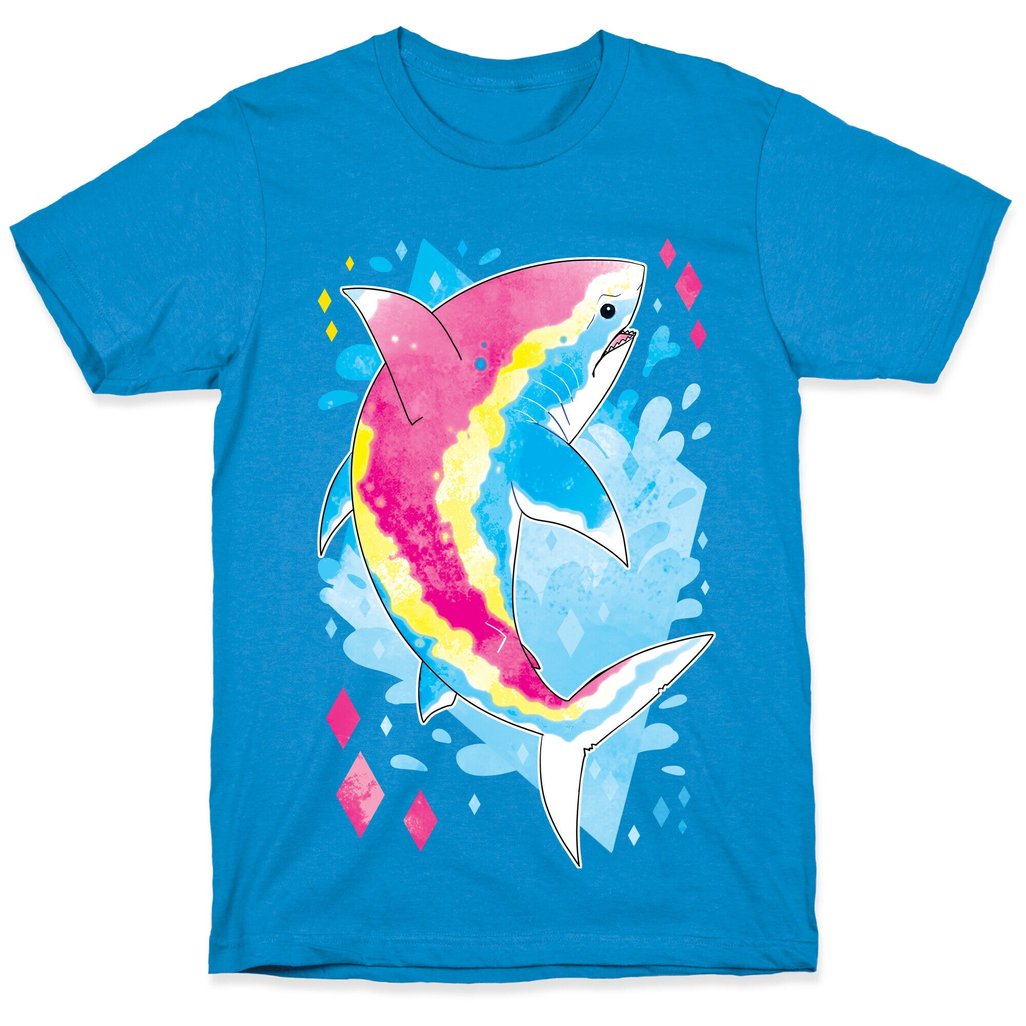 Pride Sharks: Pan T-Shirt