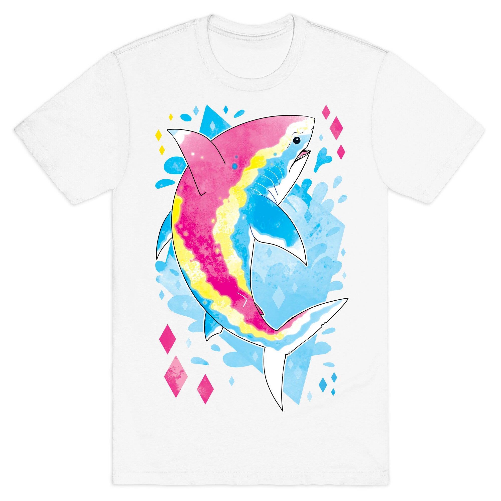 Pride Sharks: Pan T-Shirt