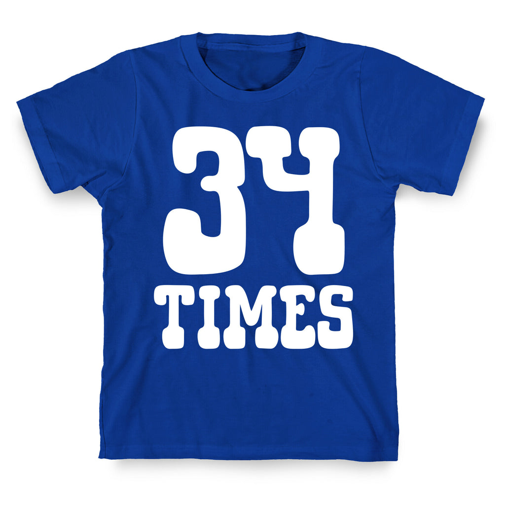 34 Times Trump Convicted T-Shirt