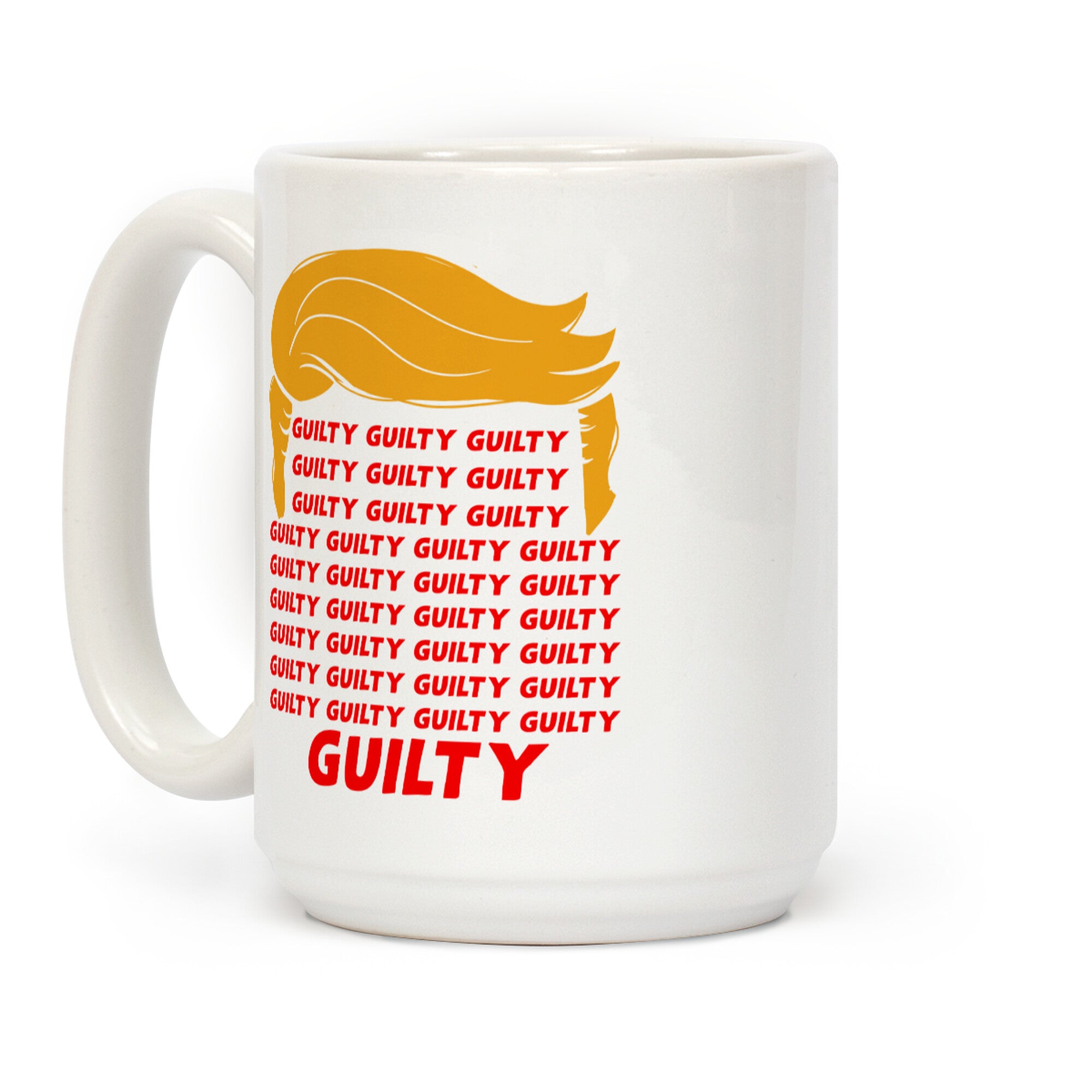 34 Times Guilty Trump Coffee Mug