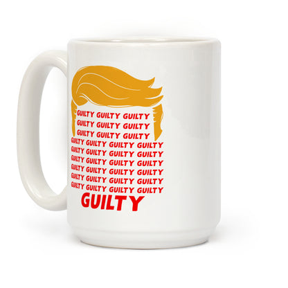 34 Times Guilty Trump Coffee Mug