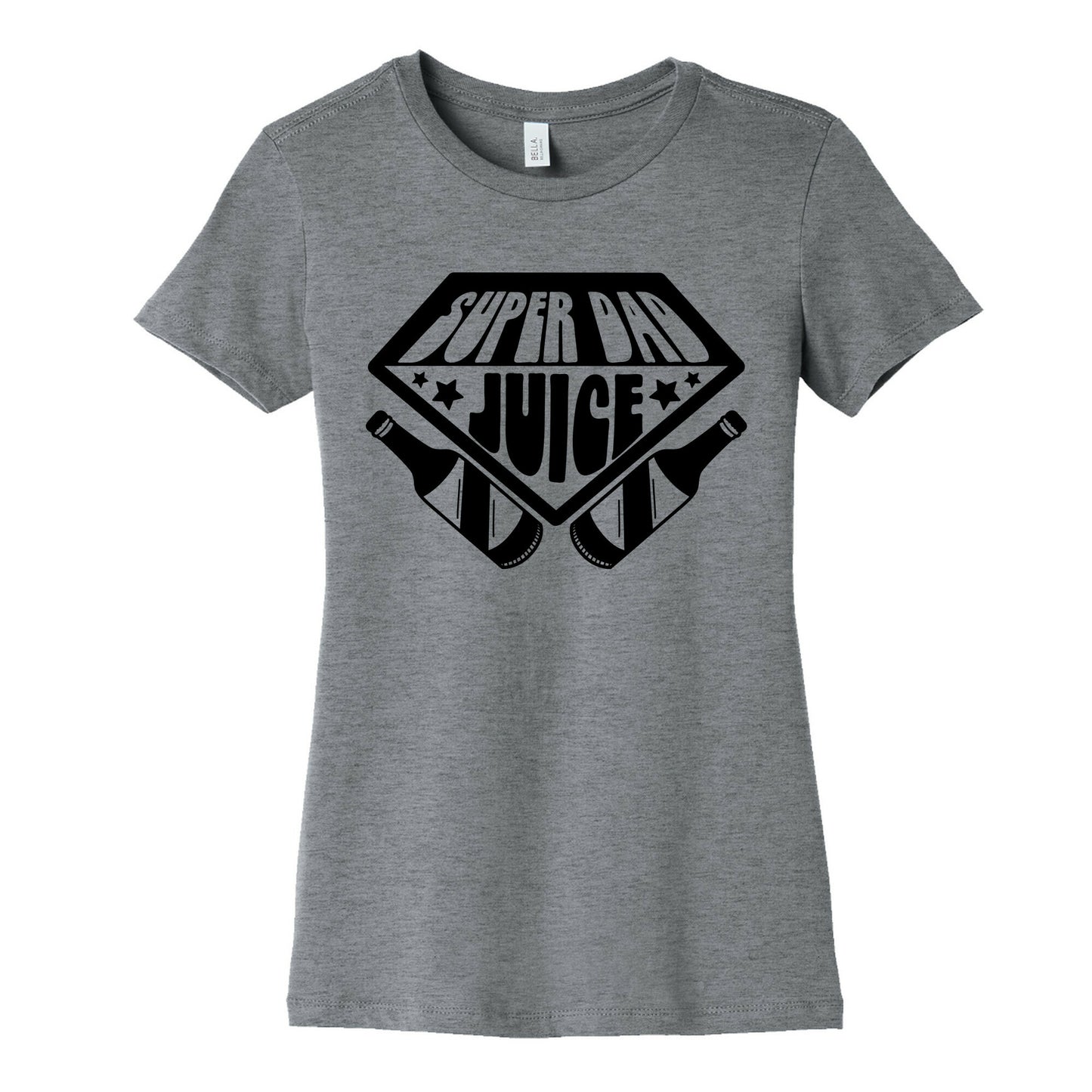 Super Dad Juice Womens Cotton Tee