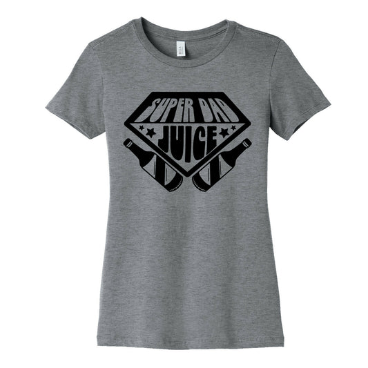 Super Dad Juice Womens Cotton Tee