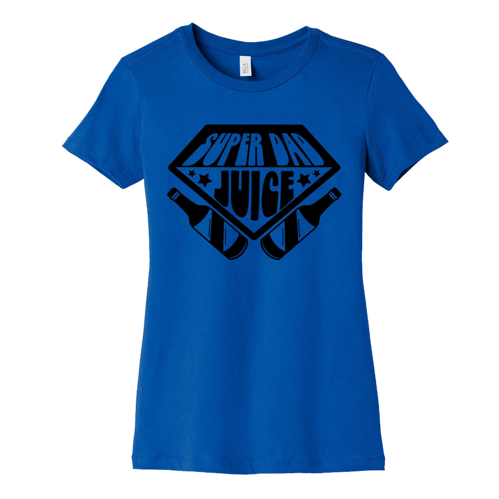 Super Dad Juice Womens Cotton Tee