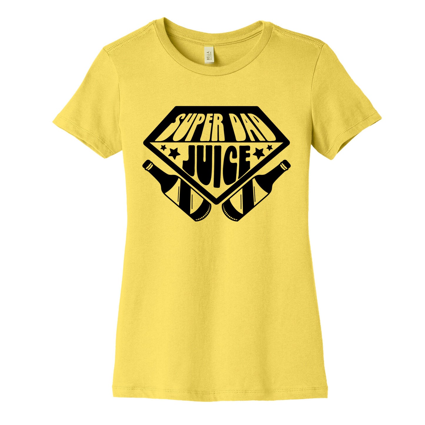 Super Dad Juice Womens Cotton Tee