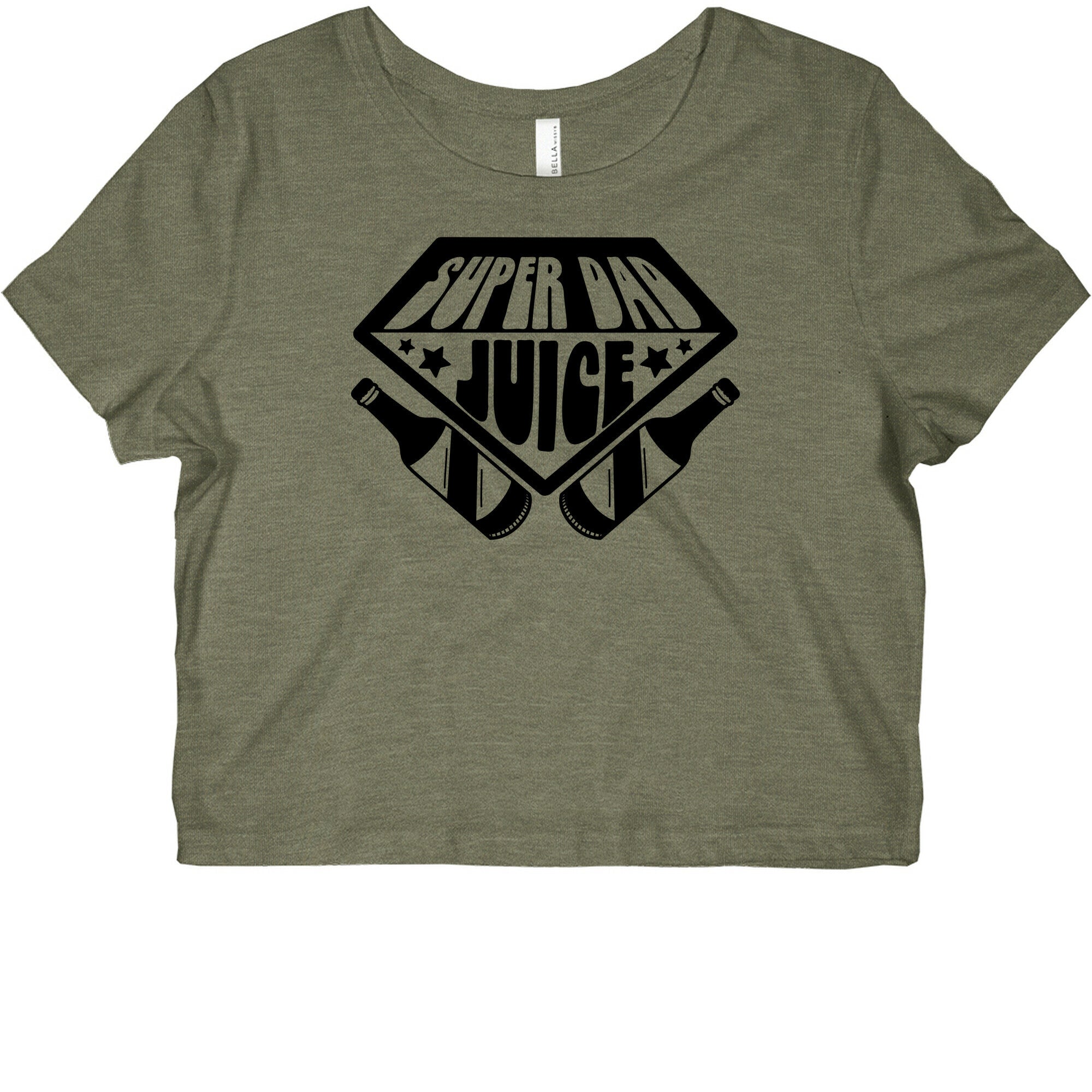 Super Dad Juice Graphic Baby Tee