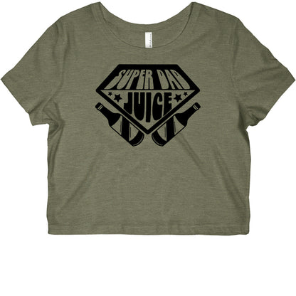 Super Dad Juice Graphic Baby Tee