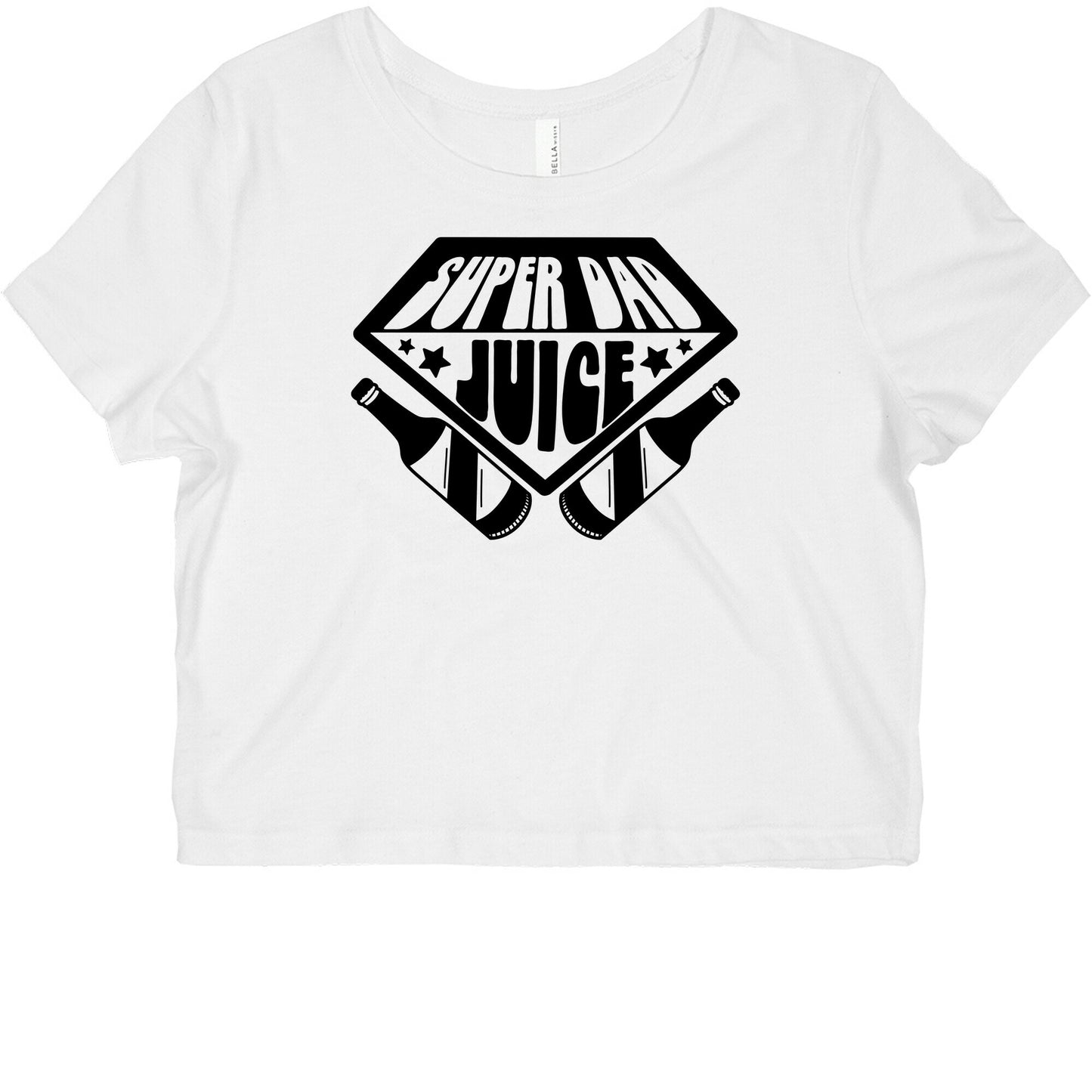 Super Dad Juice Graphic Baby Tee