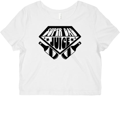 Super Dad Juice Graphic Baby Tee