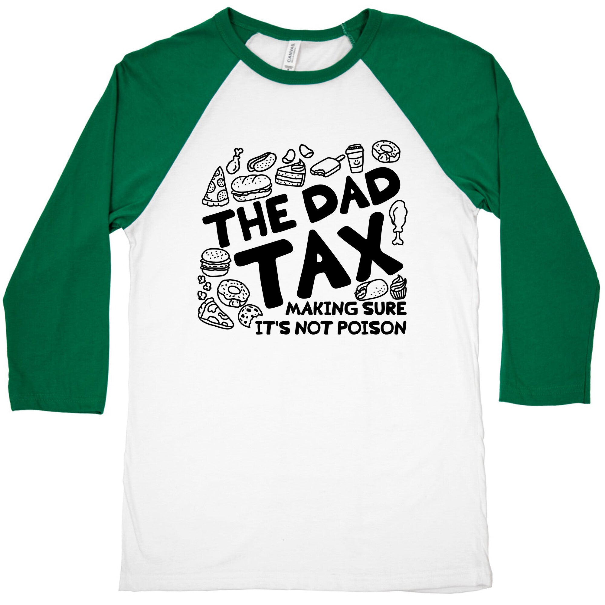 The Dad Tax Baseball Tee
