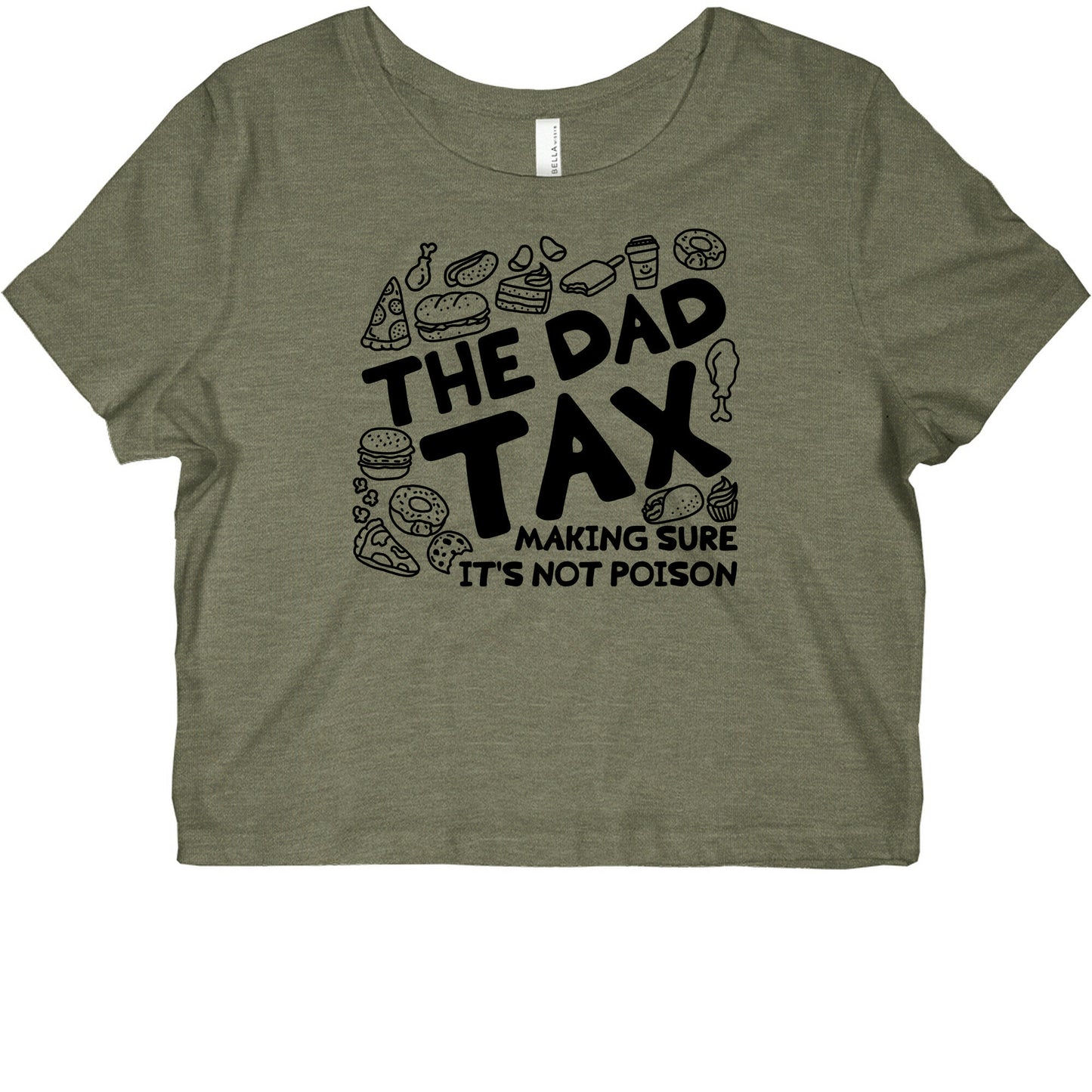 The Dad Tax Graphic Baby Tee