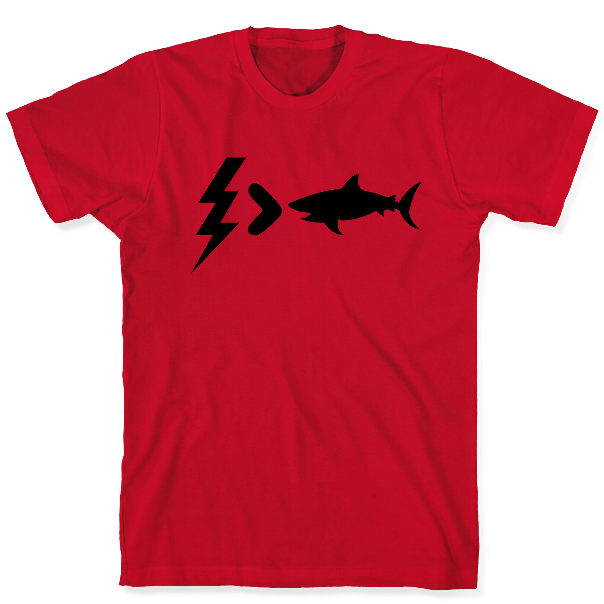 Electrocution Over Shark Trump T-Shirt