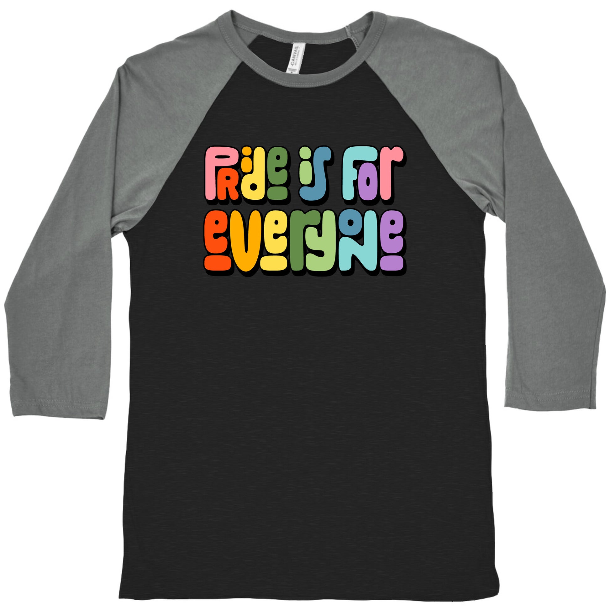 Pride Is For Everyone Baseball Tee