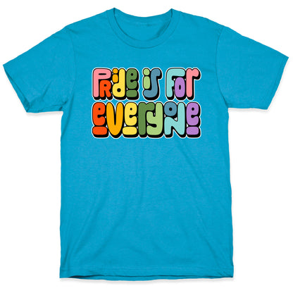 Pride Is For Everyone Unisex Triblend Tee