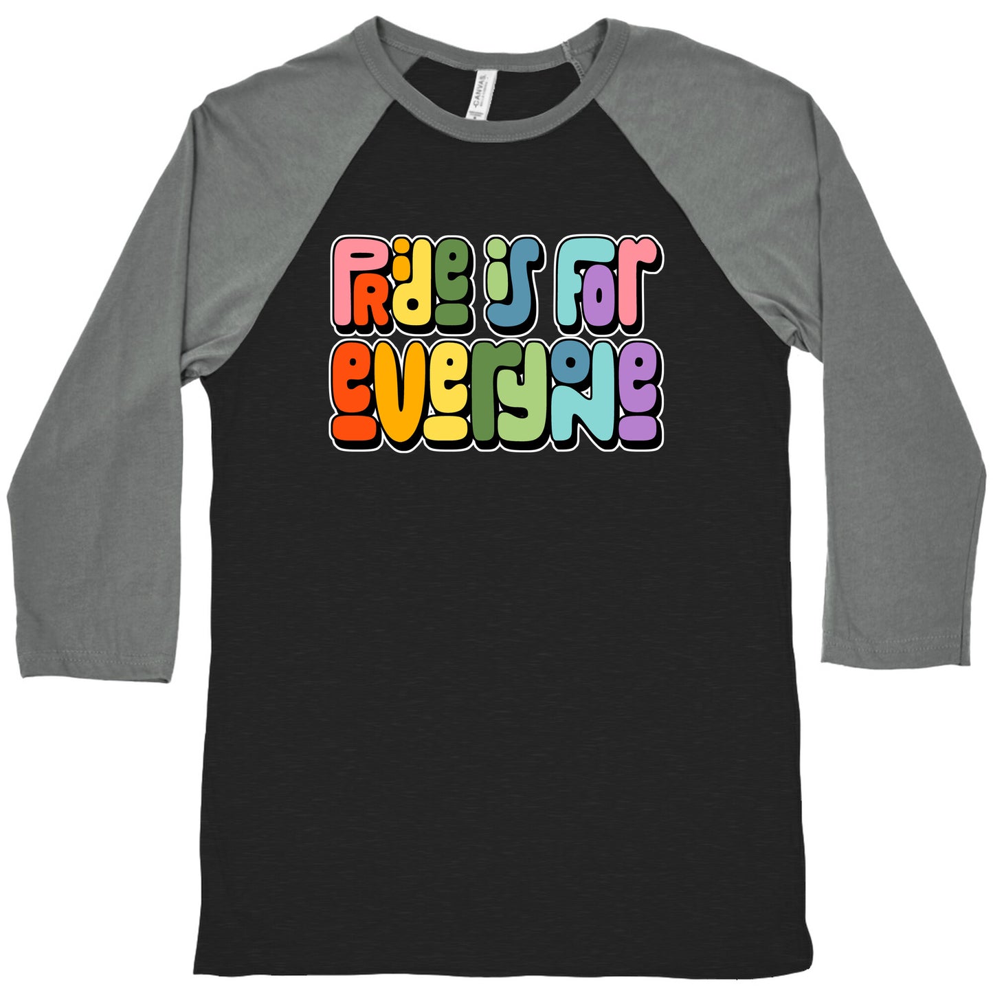 Pride Is For Everyone Baseball Tee