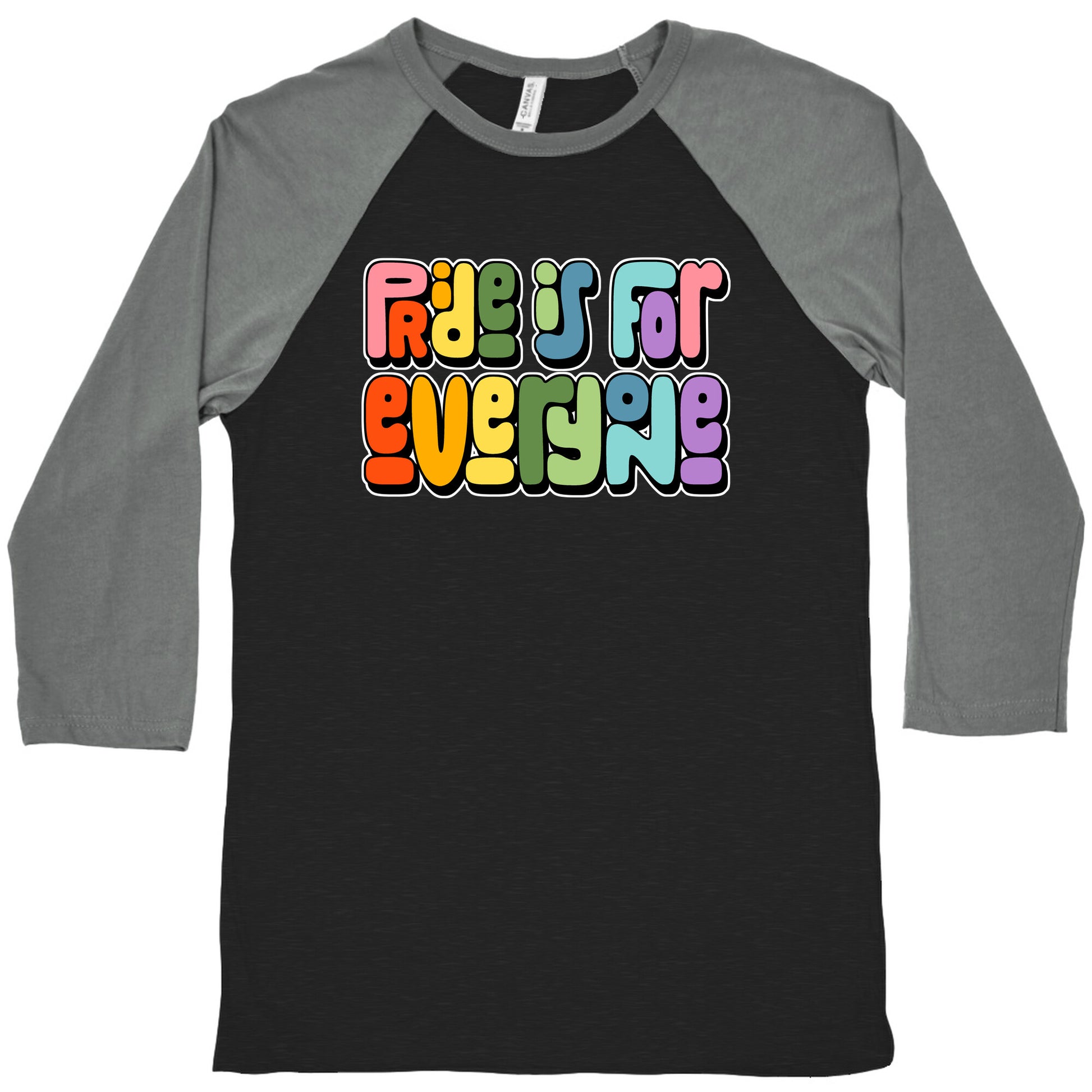 Pride Is For Everyone Baseball Tee