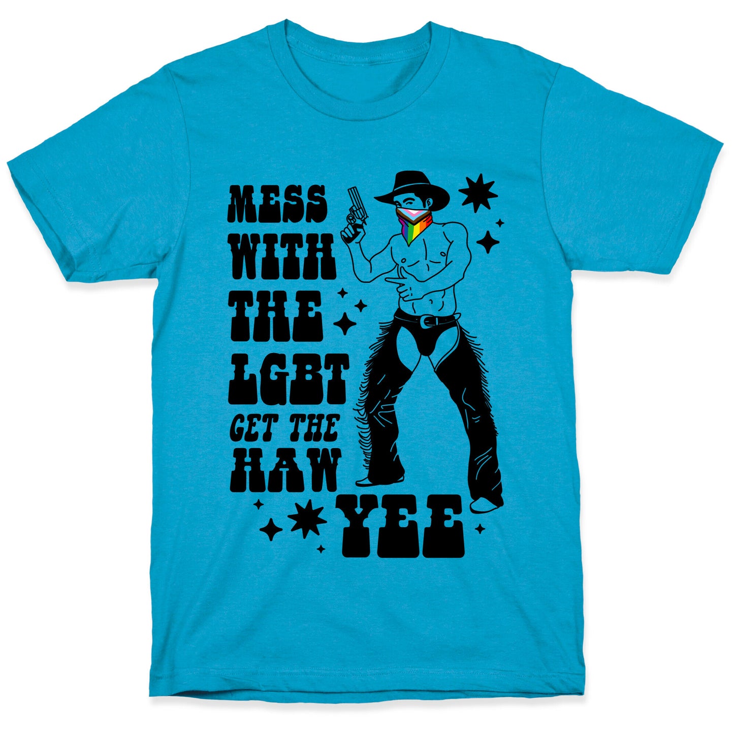 Mess With The LGBT Get The HAW YEE Unisex Triblend Tee