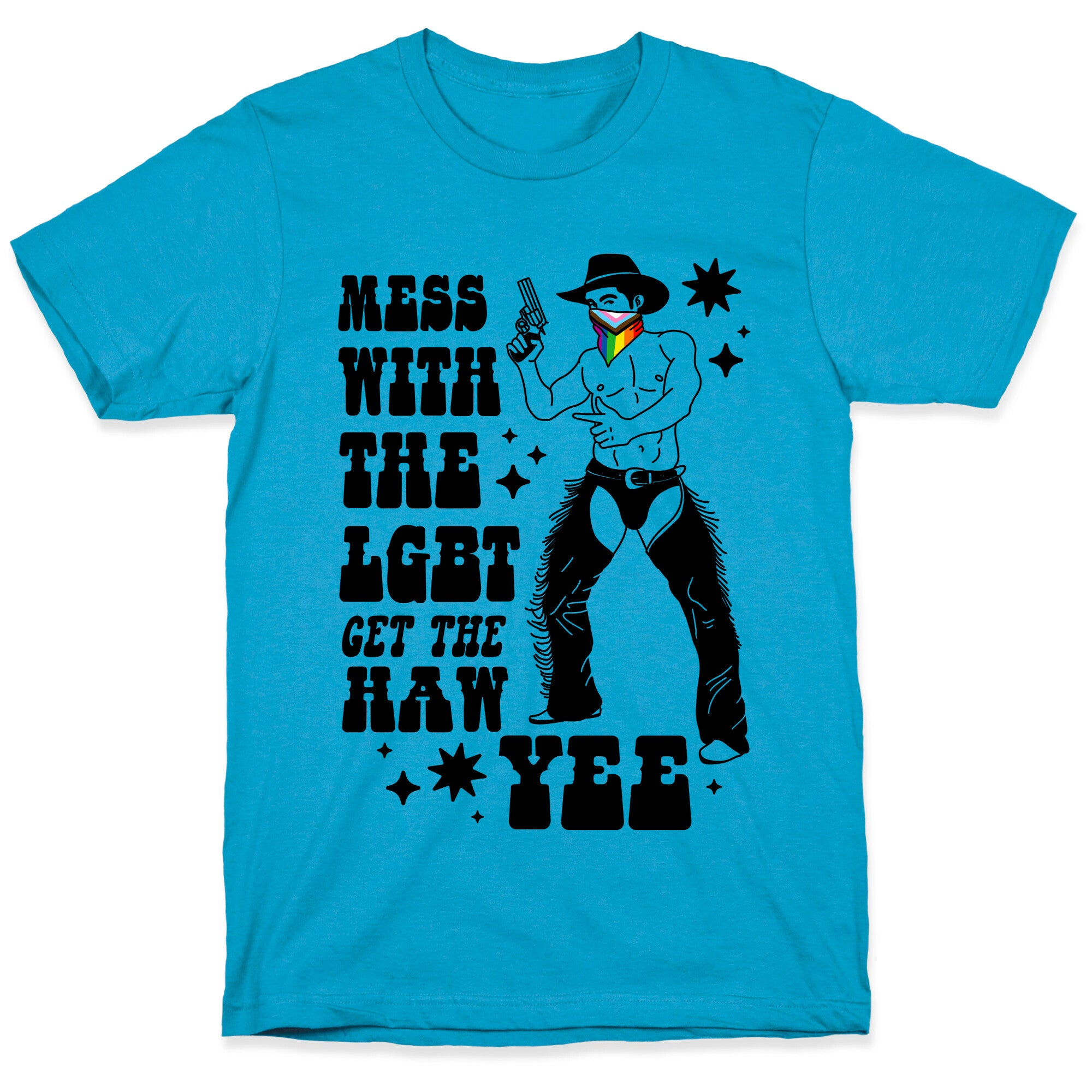 Mess With The LGBT Get The HAW YEE Unisex Triblend Tee