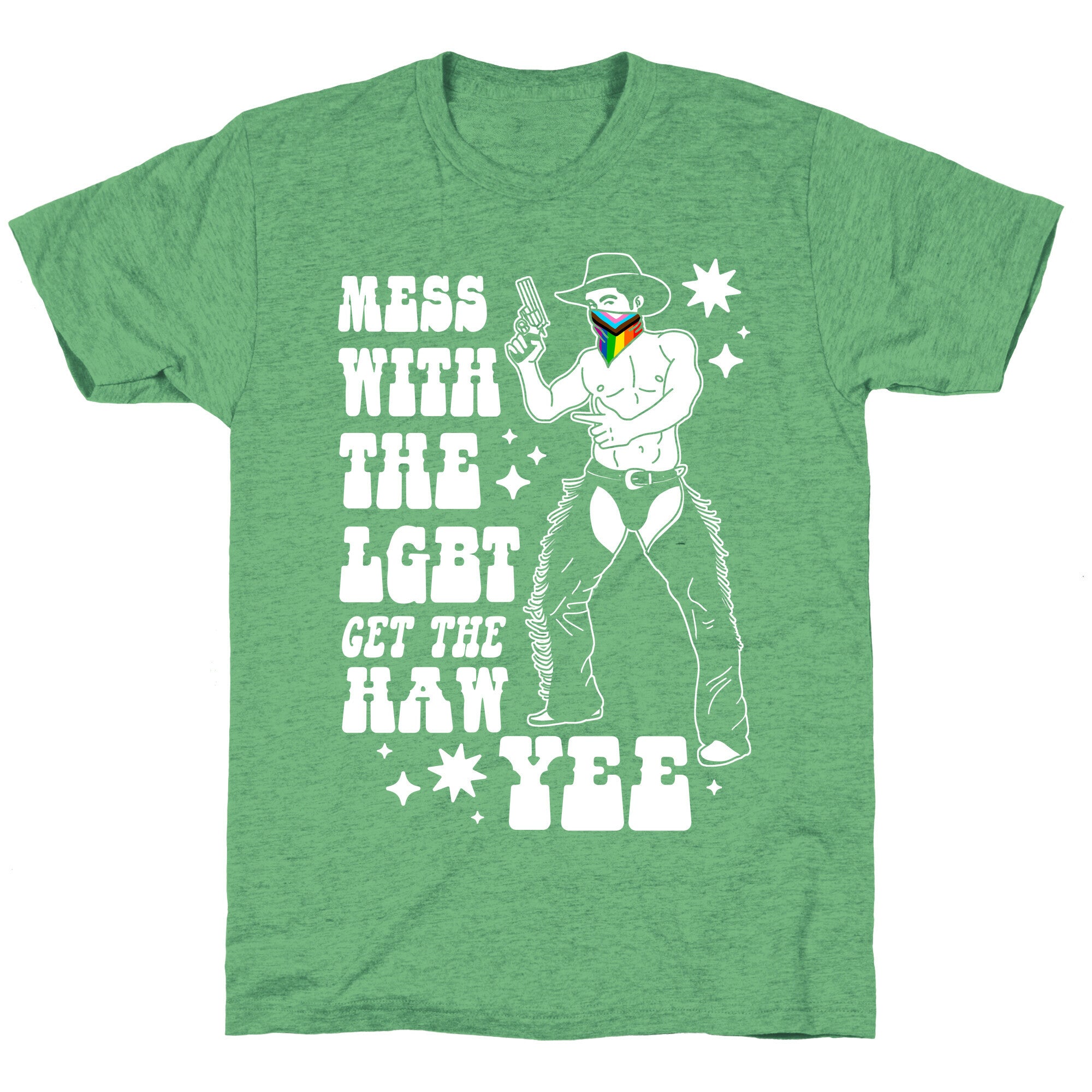 Mess With The LGBT Get The HAW YEE Unisex Triblend Tee