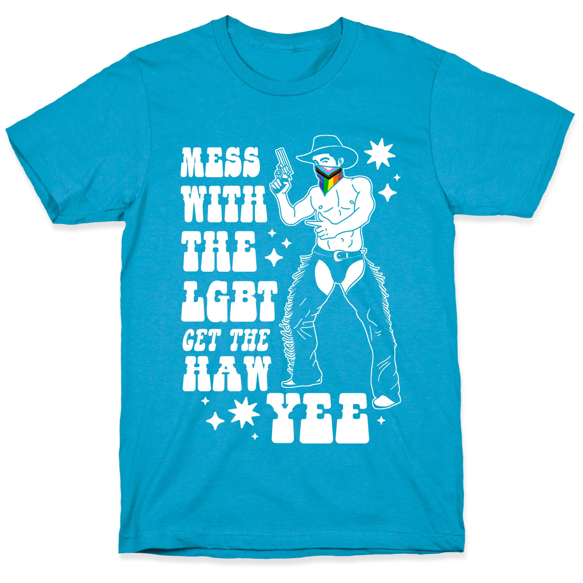 Mess With The LGBT Get The HAW YEE Unisex Triblend Tee