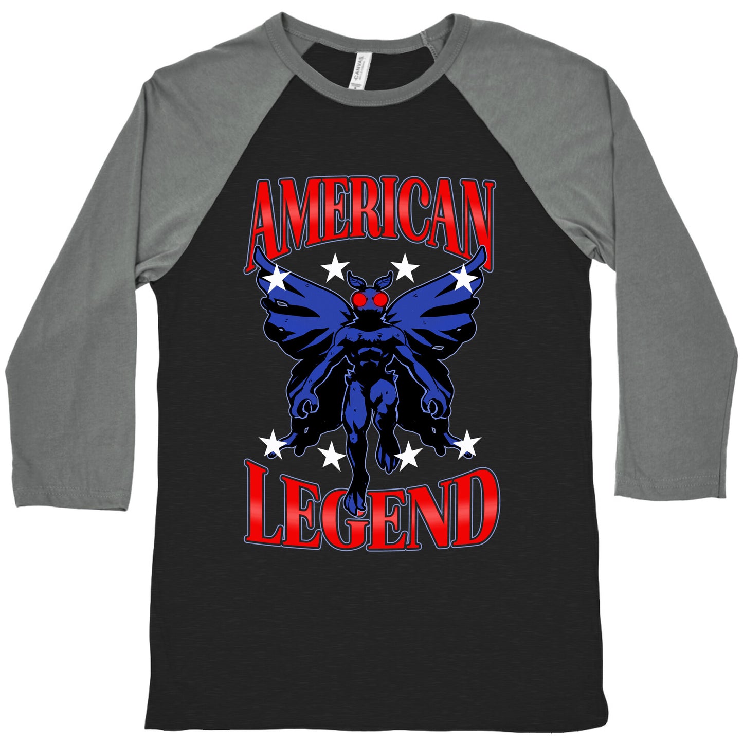 Mothman: an American Legend Baseball Tee