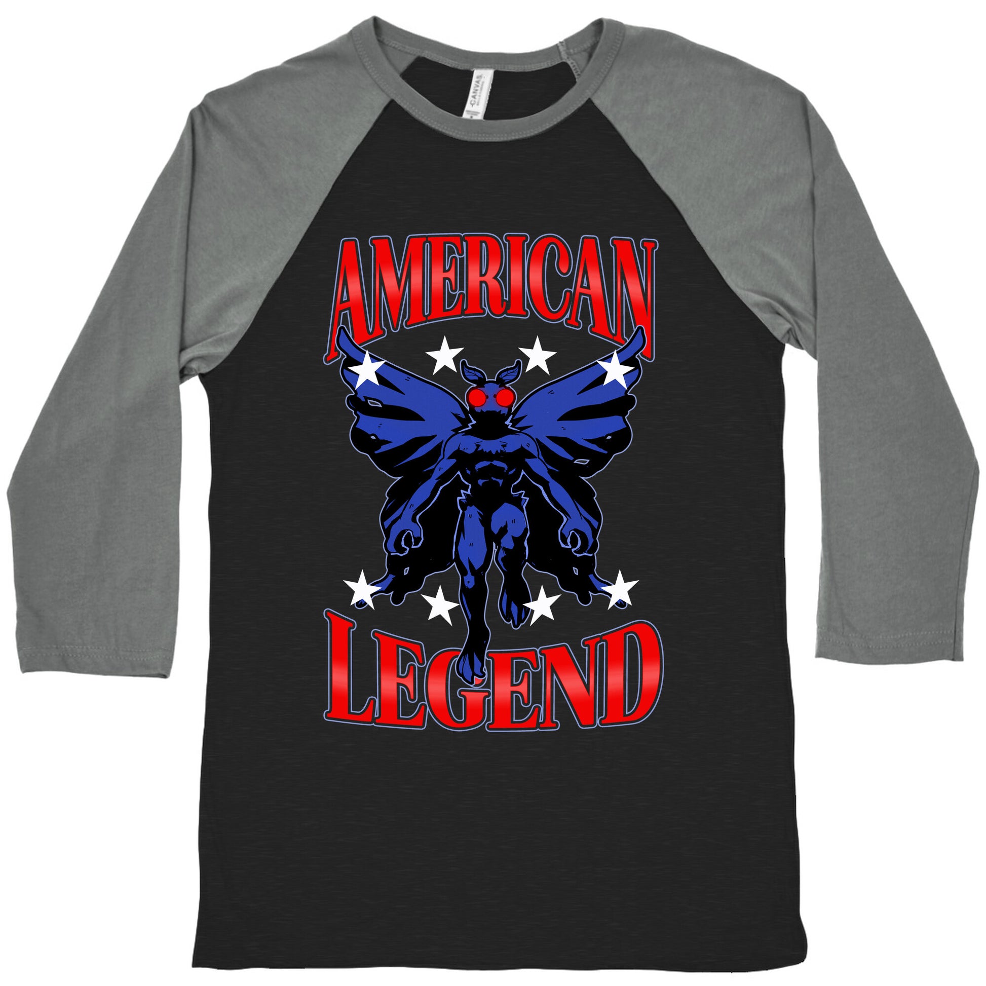 Mothman: an American Legend Baseball Tee