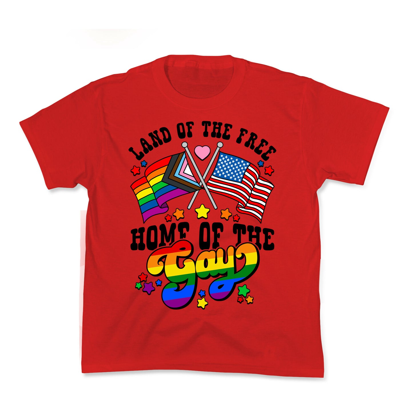 Land of the Free Home of the Gay Kids Tee