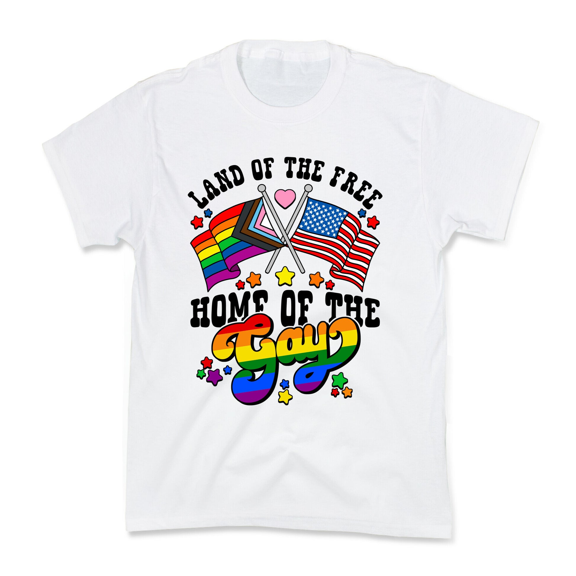 Land of the Free Home of the Gay Kids Tee