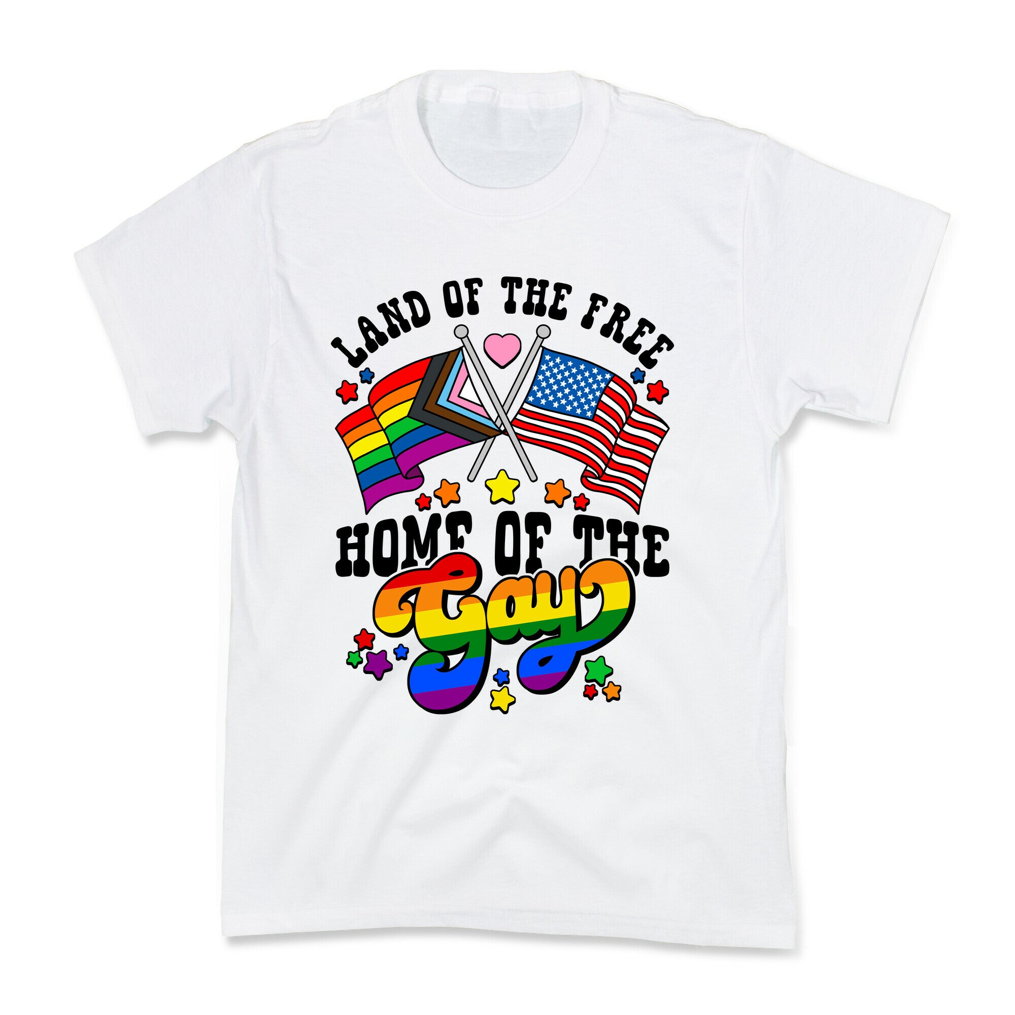 Land of the Free Home of the Gay Kids Tee