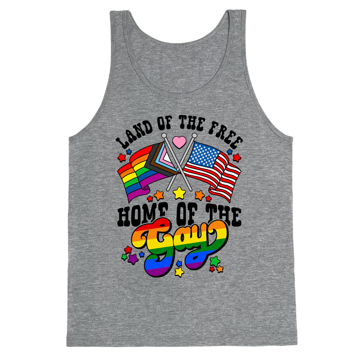 Land of the Free Home of the Gay Tank Top