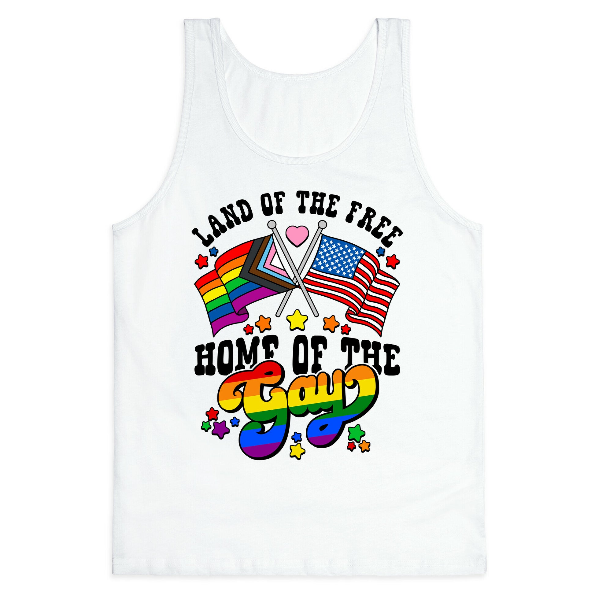 Land of the Free Home of the Gay Tank Top