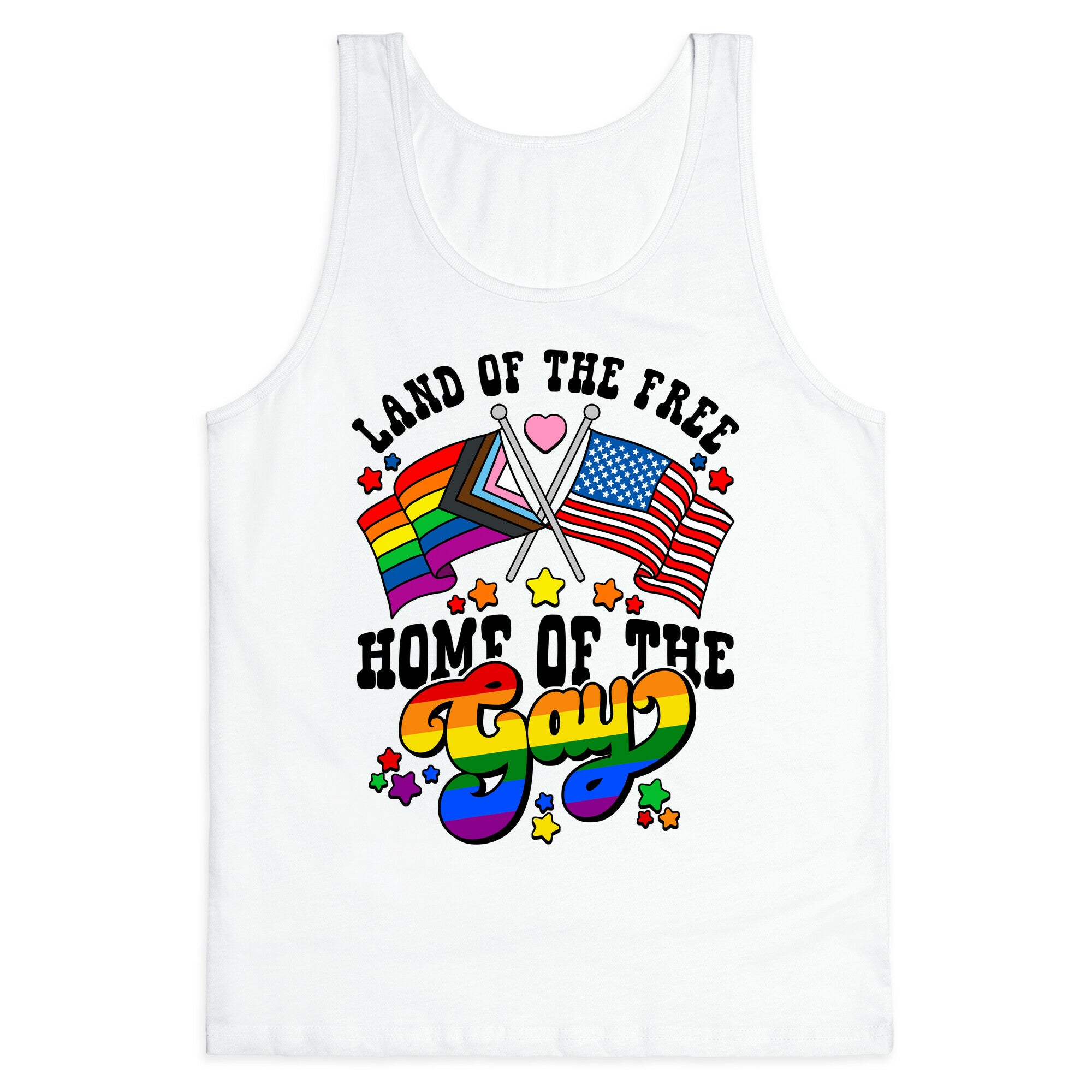 Land of the Free Home of the Gay Tank Top