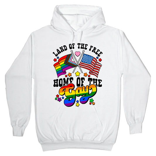 Land of the Free Home of the Gay Hoodie