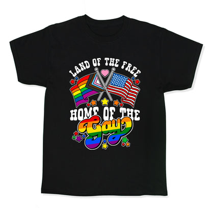 Land of the Free Home of the Gay Kids Tee