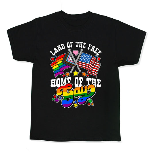 Land of the Free Home of the Gay Kids Tee
