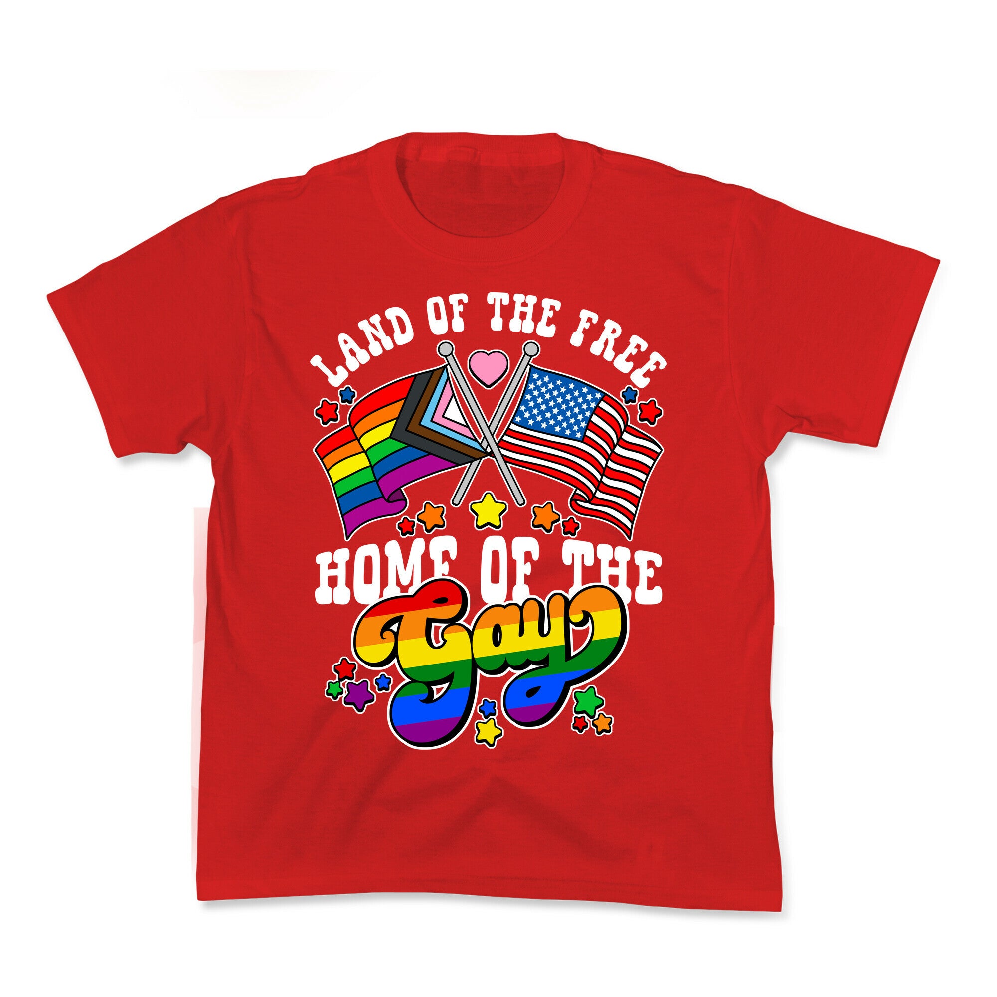 Land of the Free Home of the Gay Kids Tee