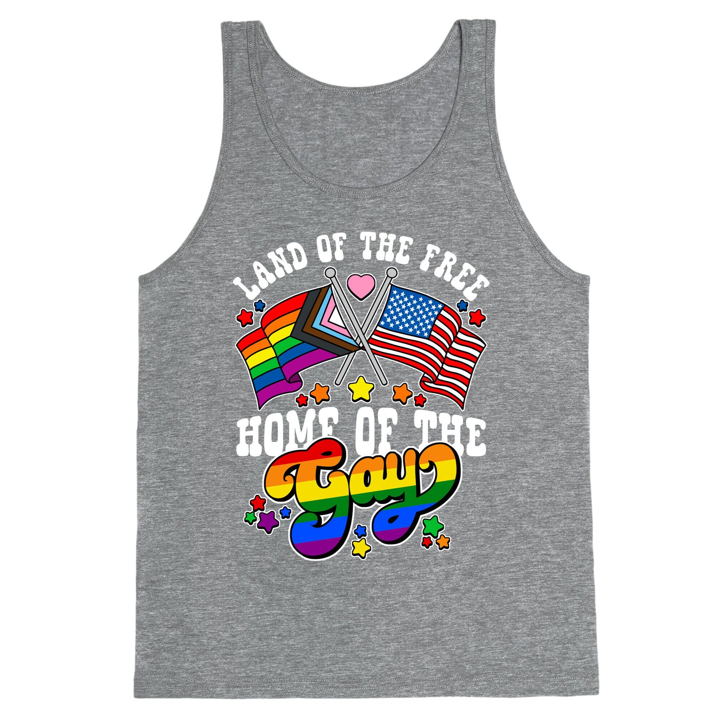 Land of the Free Home of the Gay Tank Top